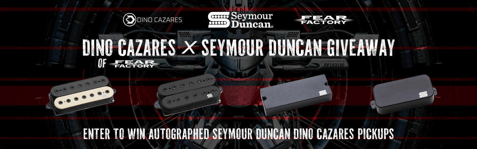 Seymour Duncan Dino Cazares Pickup Giveaway