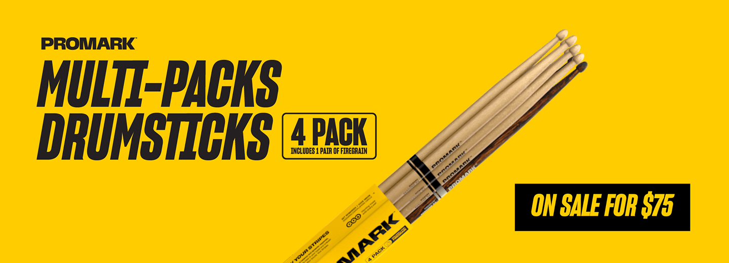 ProMark Drum Stick 4 Packs Promo Q3 2026