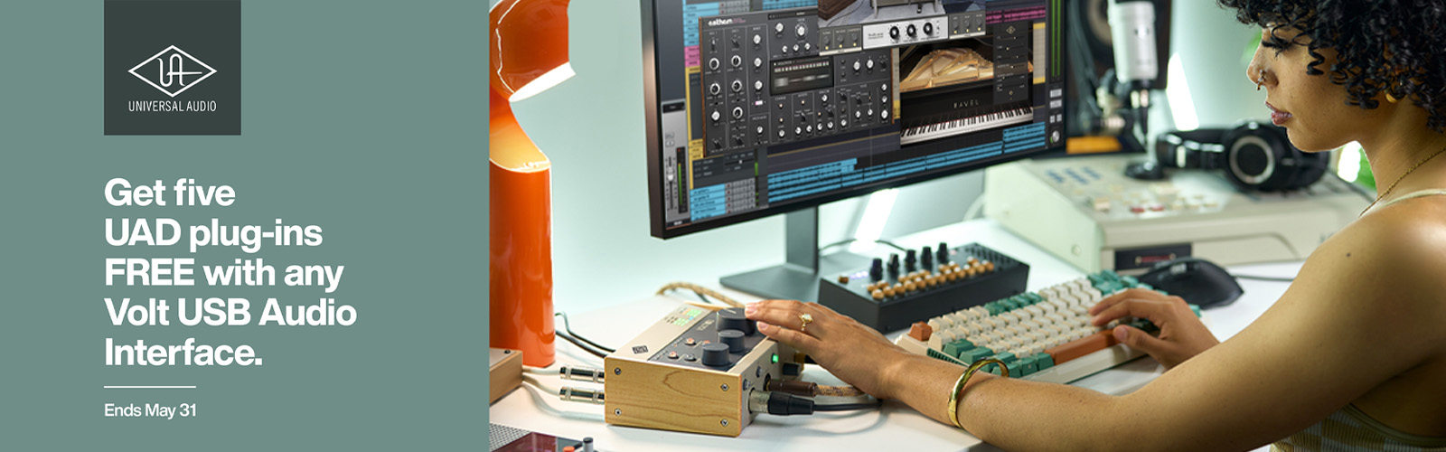 Universal Audio Volt USB Free Plugins Promo April 2026