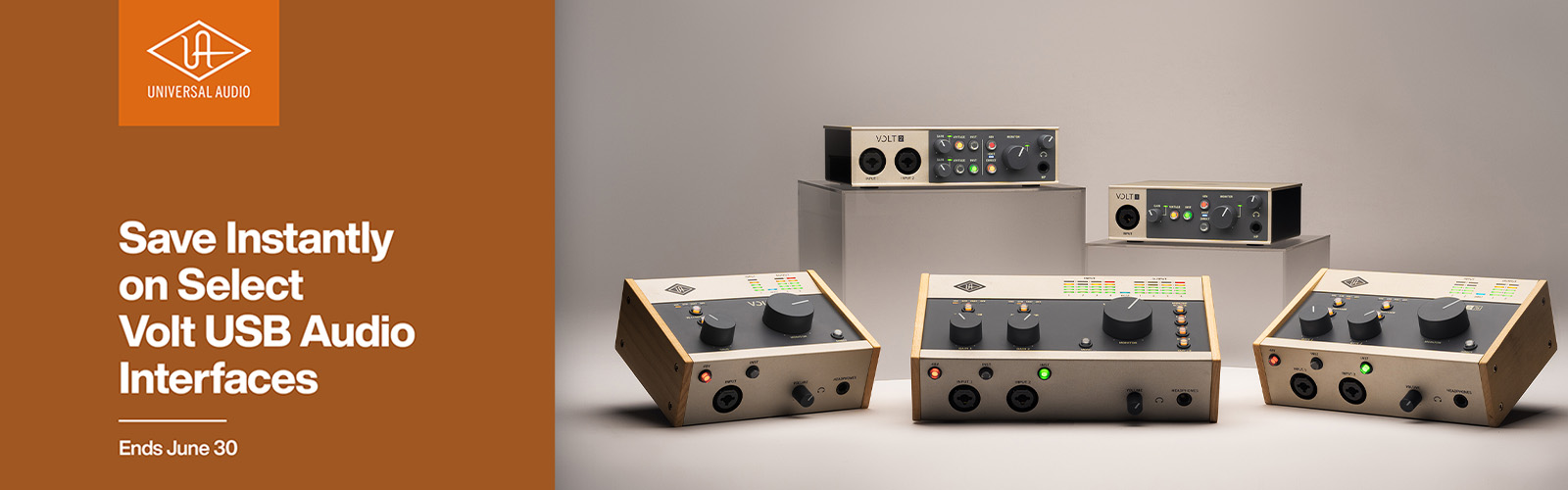 Universal Audio Volt USB Instant Savings June 2026
