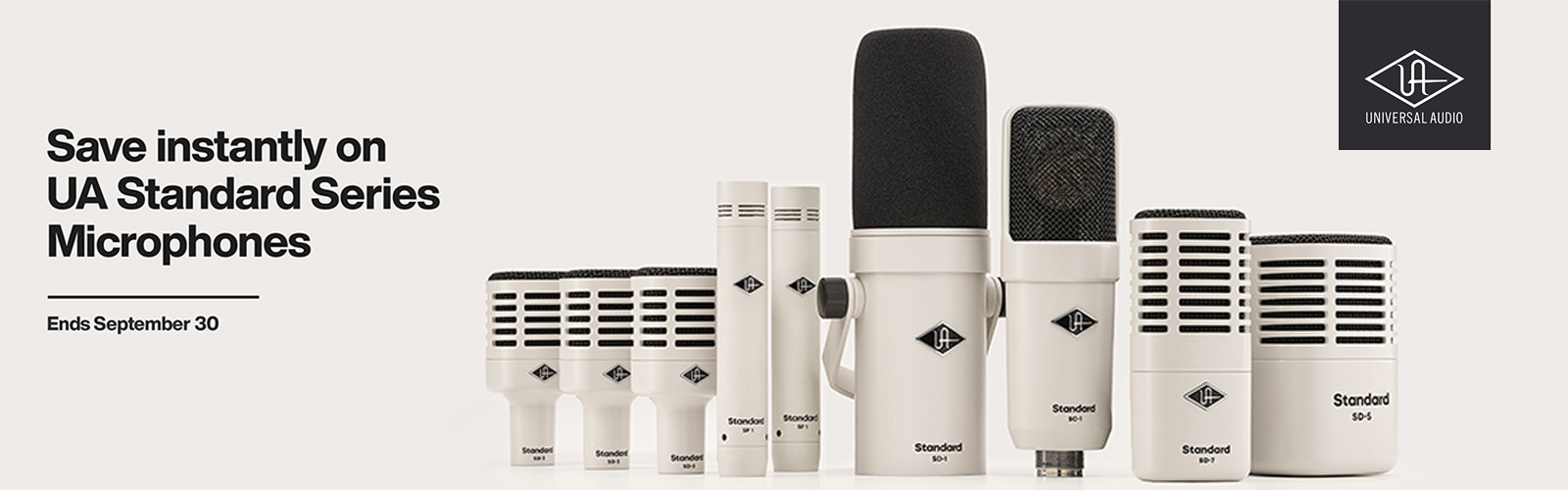 Universal Audio Standard Series Microphones Instant Savings 2026