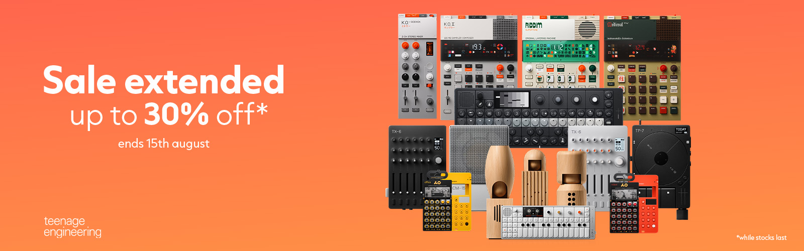 Teenage Engineering Midyear Sale