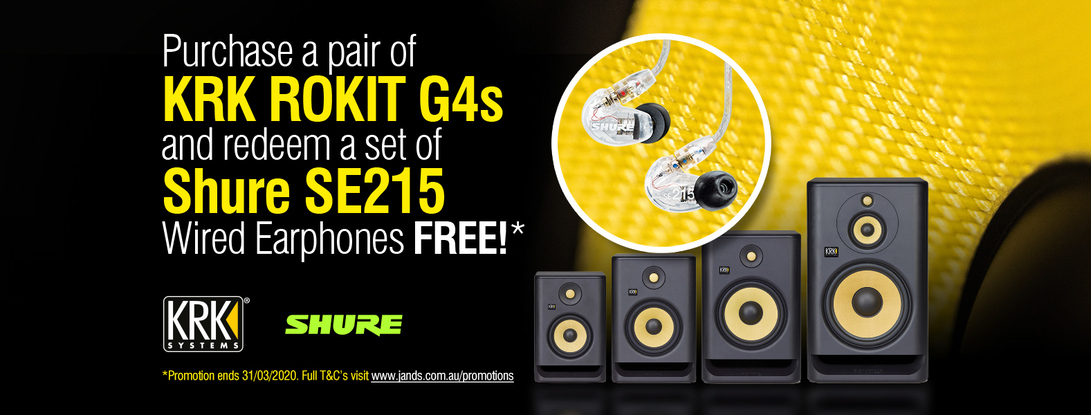 KRK Rokit G4 IEM Promo