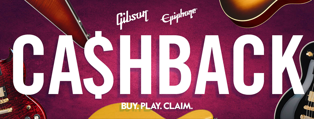 CP Gibson Epiphone Cashback 2026