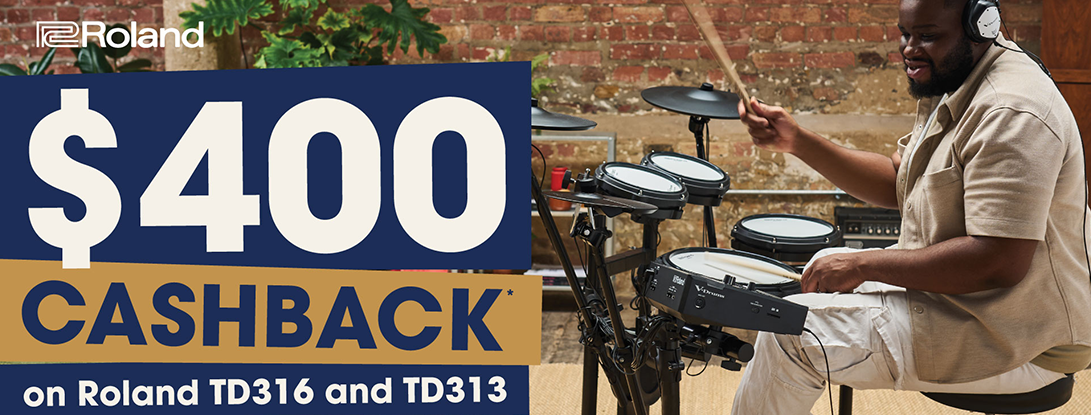 CP Roland TD316 TD313 Cashback
