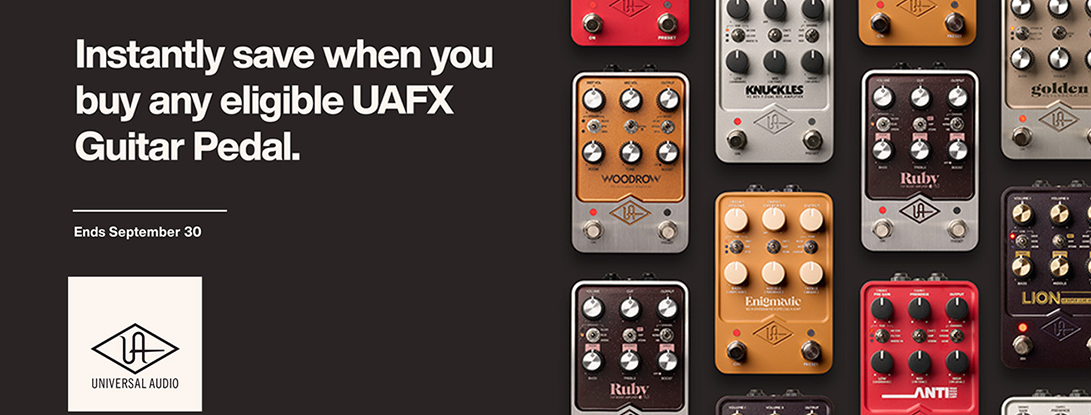 CP UAFX Amp Pedal Savings September 2026