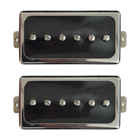 Lollar Pickups Novel 90 Set Matte Black Nickel