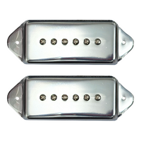 Lollar Pickups P-90 Dogear Casino Set Chrome