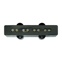 Lollar Pickups Jazz Bass 4 String Neck Black