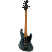 Squier Contemporary Active Jazz Bass HH V Gunmetal Metallic