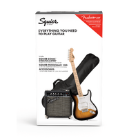 Squier Sonic Stratocaster Pack 2-Color Sunburst