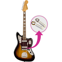 Squier Classic Vibe '70s Jaguar 3CS w/ Upgraded Fender Pickups