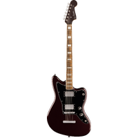 Squier Paranormal Baritone Jazzmaster HH Oxblood