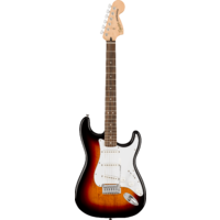 Squier Affinity Stratocaster White Pickguard 3-Color Sunburst