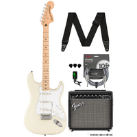 Squier Affinity Stratocaster Olympic White Bundle