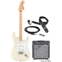 Squier Affinity Stratocaster Olympic White Bundle