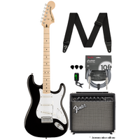 Squier Affinity Stratocaster Black Bundle