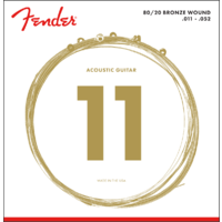 Fender 80/20 Bronze Acoustic Strings- 70CL .011-.052