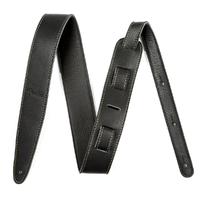Fender Artisan Crafted Leather Strap 2" Black
