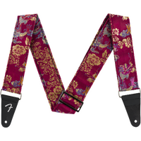 Fender Satin Dragon Strap Wine