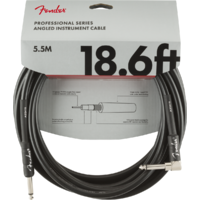 Fender Professional Instrument Cable Straight/Angle 18.6' Black