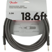 Fender Professional Instrument Cable 18.6' Gray Tweed