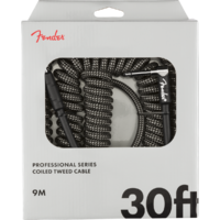 Fender Professional Coil Cable 30' Gray Tweed