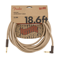 Fender Pure Hemp Instrument Cable - 18.6' Natural