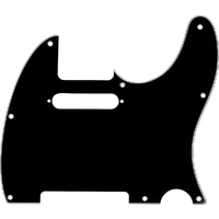 Fender 8-hole Mount Multi-ply Telecaster® Pickguard, B/W/B 3-Ply