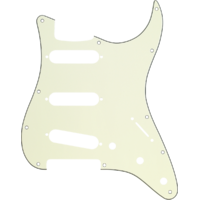Fender Stratocaster S/S/S Pickguard 11-Hole Mount Mint Green