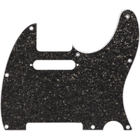 Fender Hybrid Glass/Glitter Telecaster® S/S Pickguard Dark Gray Sparkle