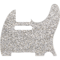 Fender Hybrid Glass/Glitter Telecaster® S/S Pickguard Silver Sparkle
