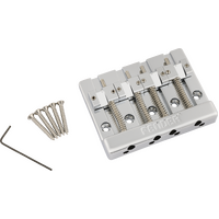 Fender HiMass 4-String Bass Bridge Assembly with Brass Saddles