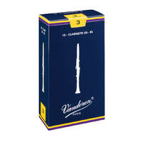 Vandoren B♭ Traditional Clarinet Reeds - 10 Pack