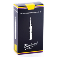 Vandoren Traditional Soprano Saxophone Reeds - 10 Pack