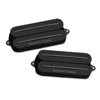 Seymour Duncan Hot Rodded Rails 7 String Humbucker Set Black Rails
