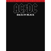 AC/DC Back In Black - Guitar Tab