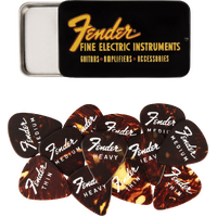 Fender Fine Electric Pick Tin 12 Pack