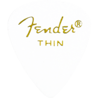 Fender 351 Shape Thin White 12 Pack