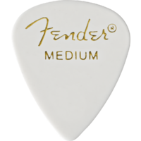 Fender 351 Shape Medium White 12 Pack