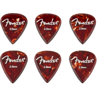 Fender Aero Acrylic Picks 2.0mm - 6 Pack
