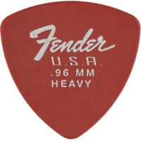 Fender Dura-Tone 346 Delrin Fiesta Red - 12 Pack