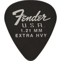 Fender 351 Dura-Tone 1.21 Black 12 Pick Pack
