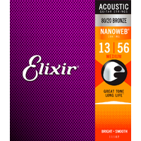 Elixir 80/20 Bronze Nanoweb 13-56