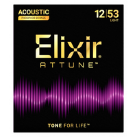 Elixir Attune Phosphor Bronze Light 12-53