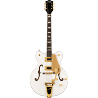 Gretsch G5422TG Electromatic Classic Hollow Body Double-Cut Bigsby Snowcrest White
