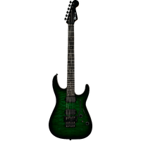 Charvel Pro-Mod Plus Dinky DK24 HH FR QM EB Cloaked Emerald Green