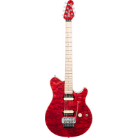 Ernie Ball Music Man Axis 30th Anniversary Translucent Red