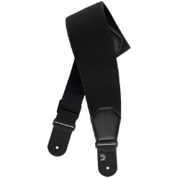 D'Addario 3.5" Comfort Neoprene Strap Black