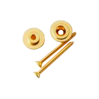 PRS Gold Strap Buttons with Screws - 2 Pack